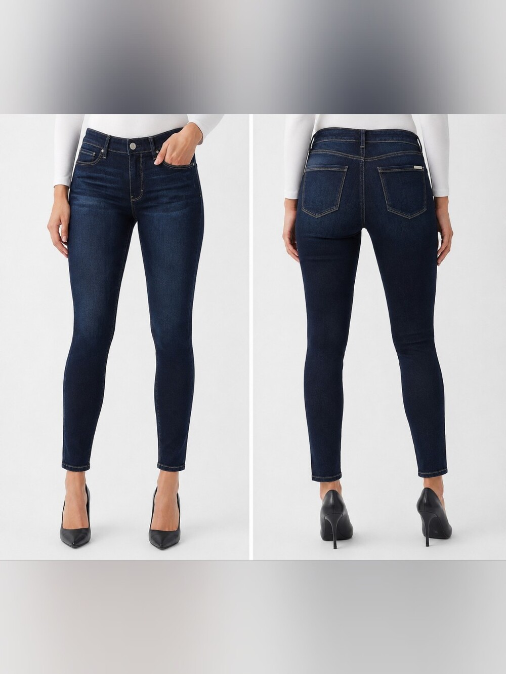 WHBM - “The Sculpt Skinny Ankle” Size 4L